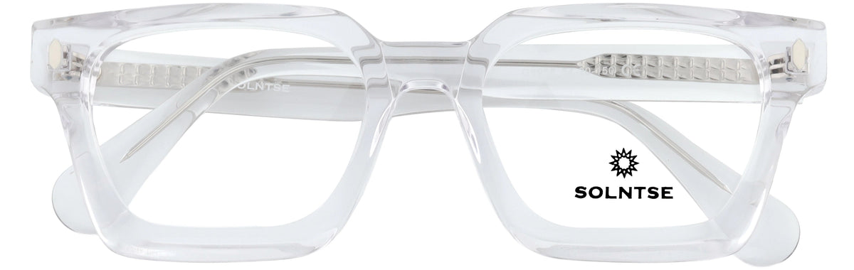 ST5959-C5-Handmade Bio Acetate-Crystal Clear - glassesbyahana.com