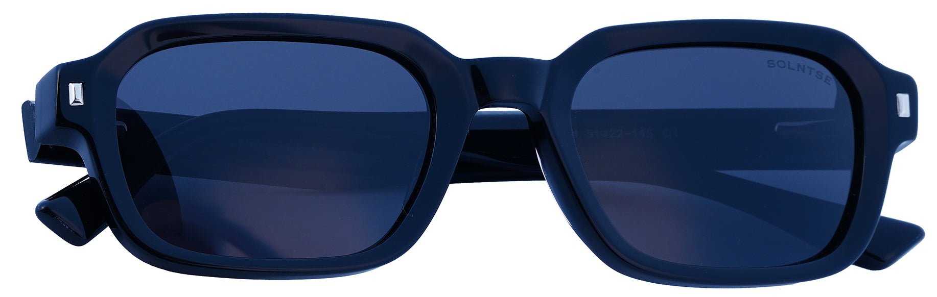 ST8554-C1-Handmade Bio Acetate-Black Titan - glassesbyahana.com