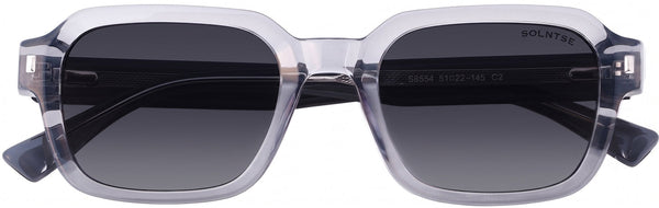 ST8554-C2-Handmade Bio Acetate-Crystal Mist - glassesbyahana.com
