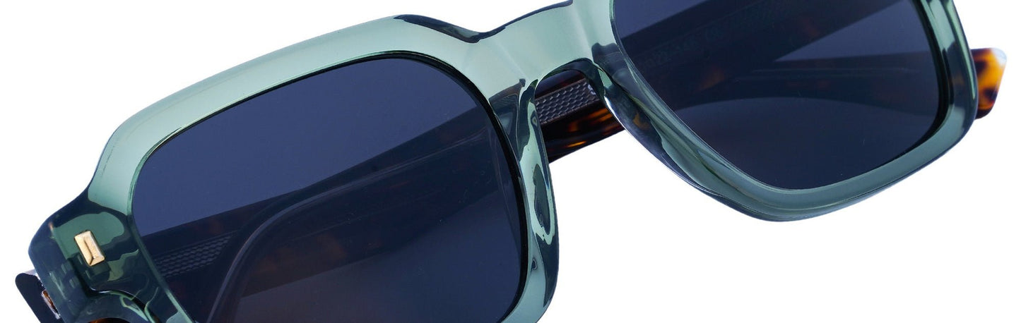 ST8554-C5-Handmade Bio Acetate-Sage Smoke - glassesbyahana.com