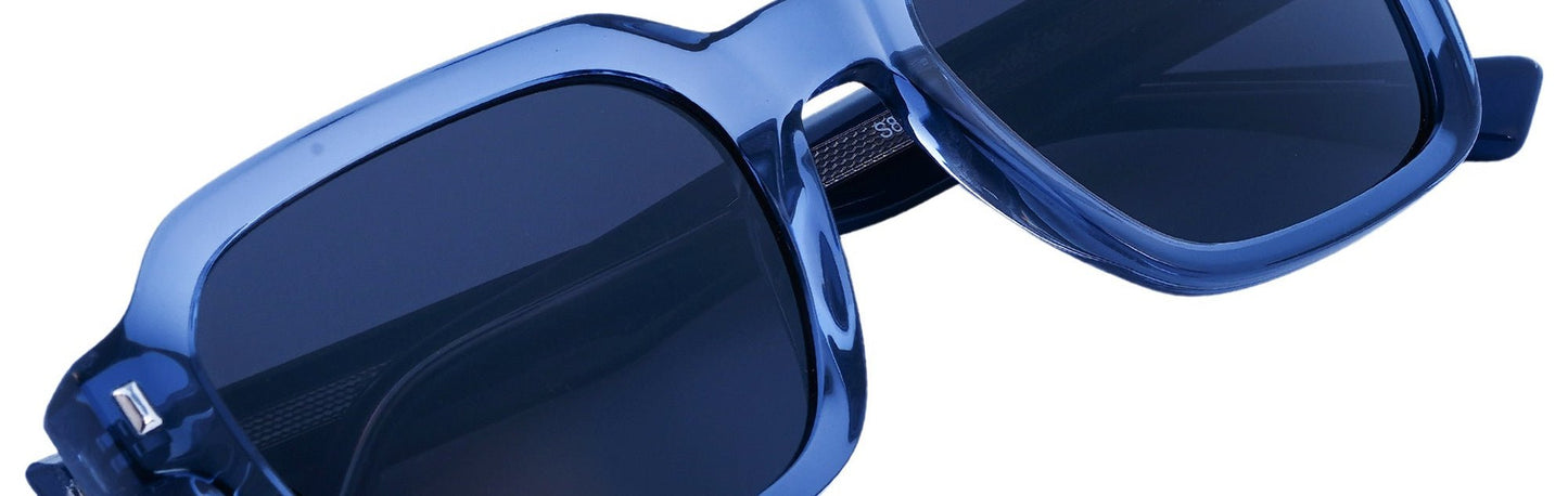 ST8554-C6-Handmade Bio Acetate-Azure Smoke - glassesbyahana.com