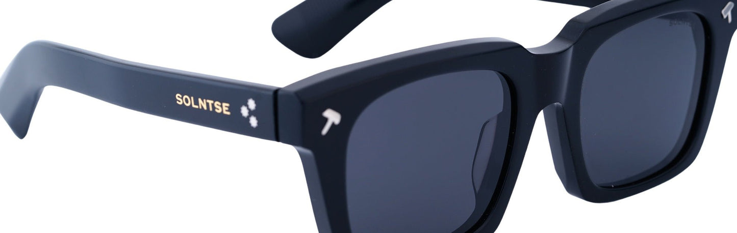 ST8556-C1-Handmade Bio Acetate-Graphite Noir - glassesbyahana.com