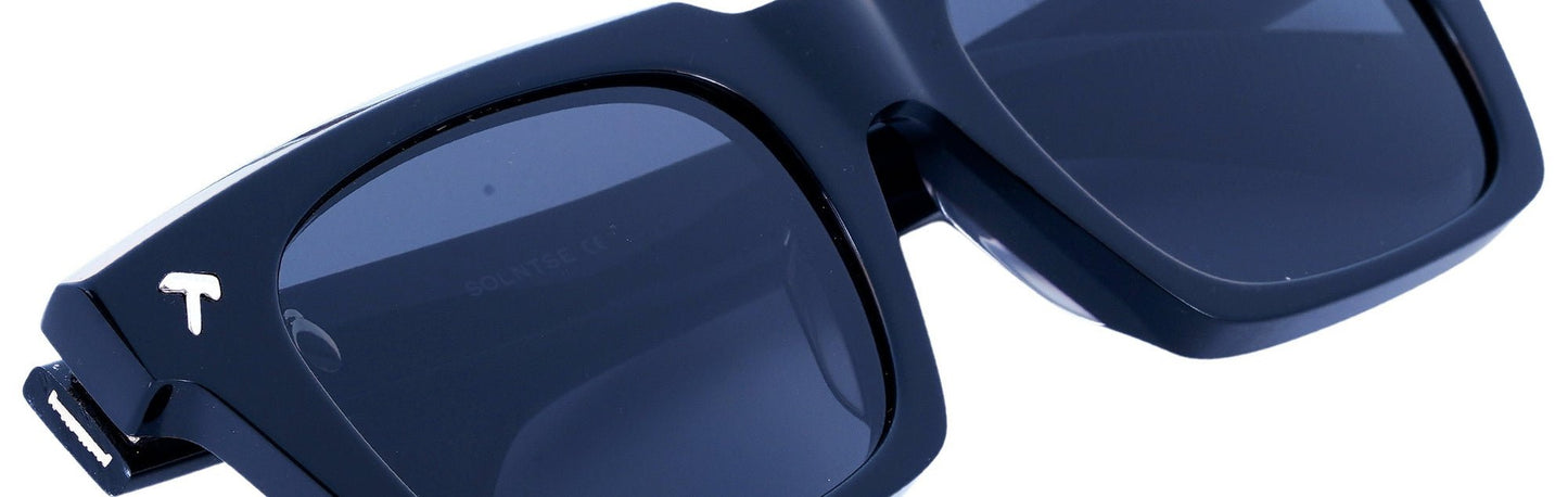 ST8556-C1-Handmade Bio Acetate-Graphite Noir - glassesbyahana.com