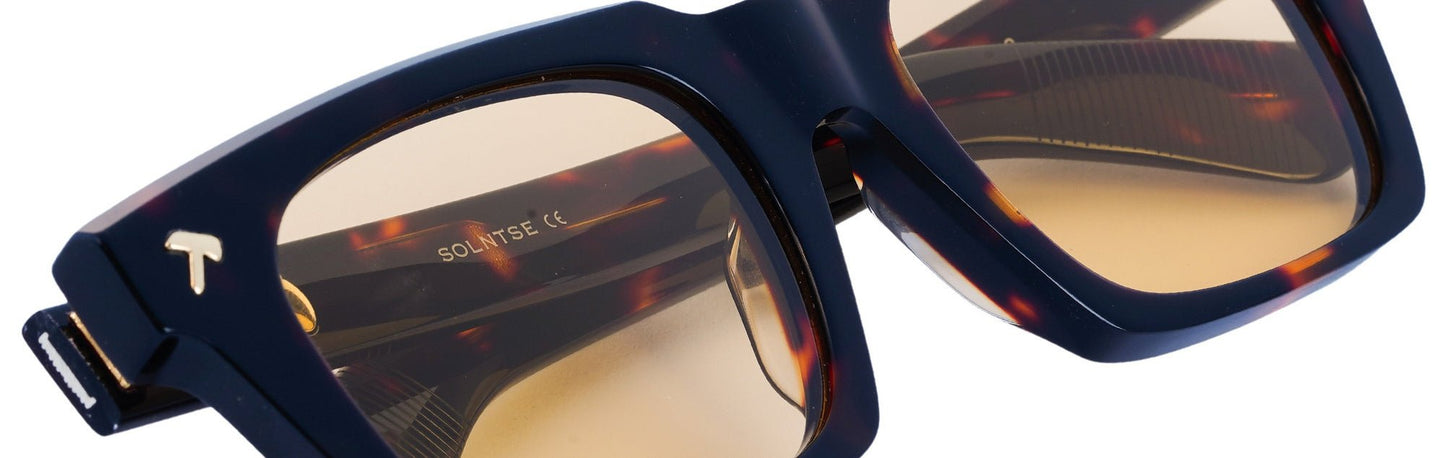 ST8556-C2-Handmade Bio Acetate-Warm Onyx - glassesbyahana.com