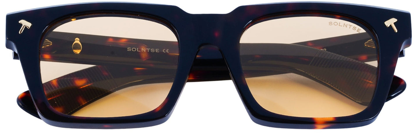 ST8556-C2-Handmade Bio Acetate-Warm Onyx - glassesbyahana.com