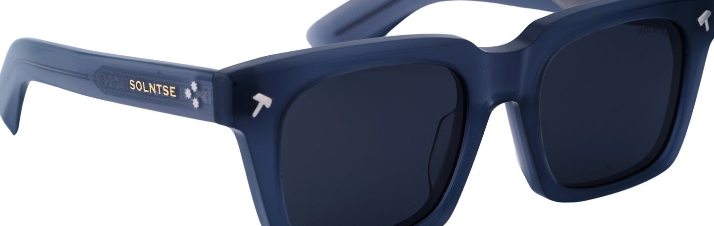 ST8556-C5-Handmade Bio Acetate-Blue Carbon - glassesbyahana.com