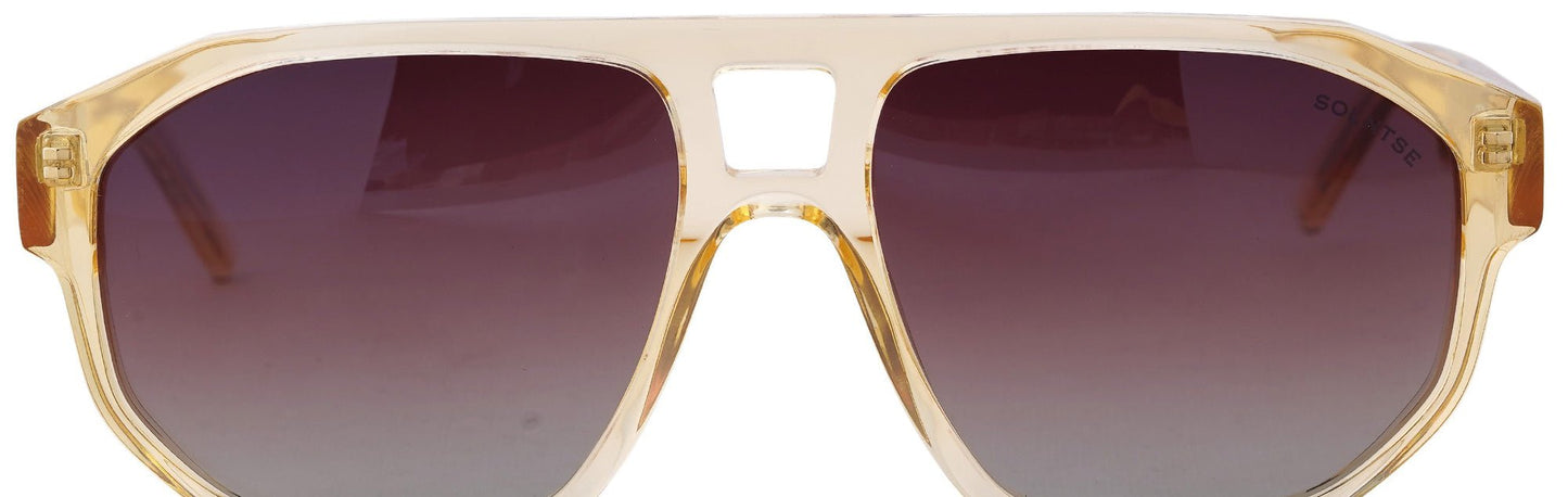 ST8693-C4-Handmade Bio Acetate-Champagne Gold - glassesbyahana.com