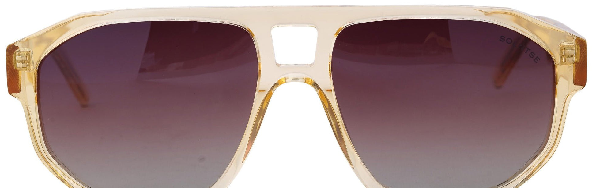 ST8693-C4-Handmade Bio Acetate-Champagne Gold - glassesbyahana.com