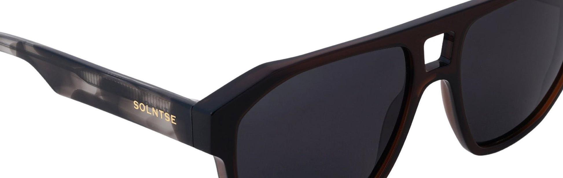 ST8693-C5-Handmade Bio Acetate-Carbon Black - glassesbyahana.com