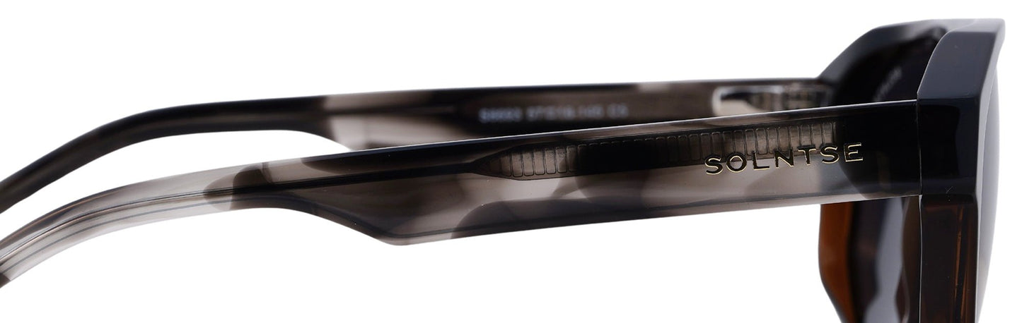 ST8693-C5-Handmade Bio Acetate-Carbon Black - glassesbyahana.com