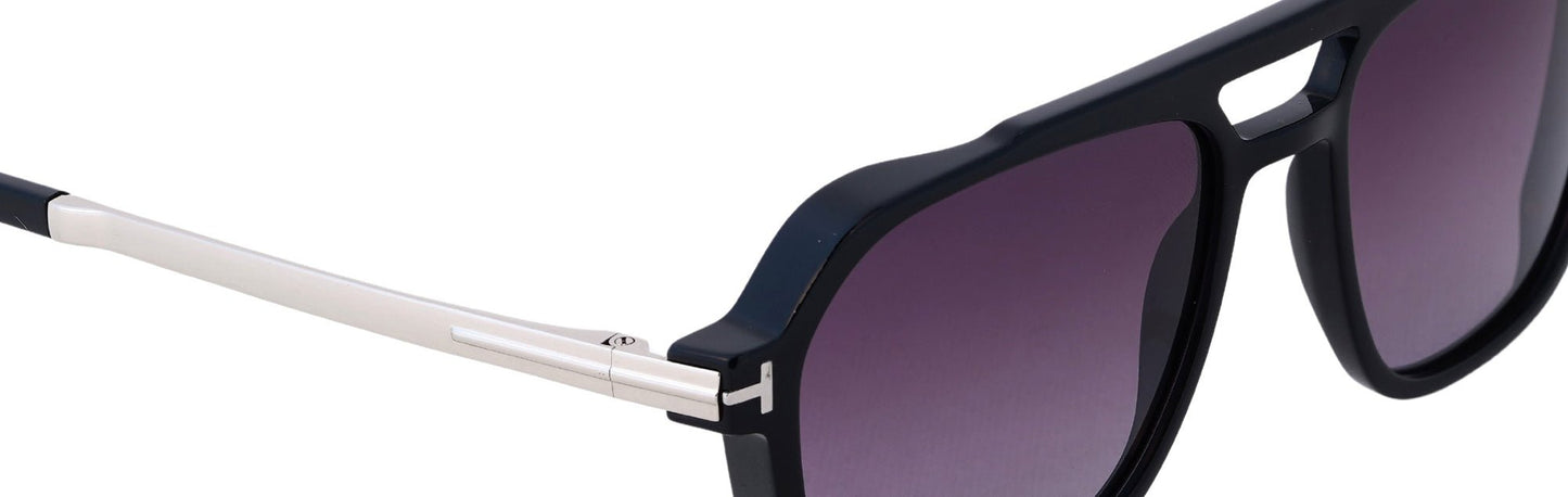 ST8701-C1-Handmade Bio Acetate-Phantom Black - glassesbyahana.com