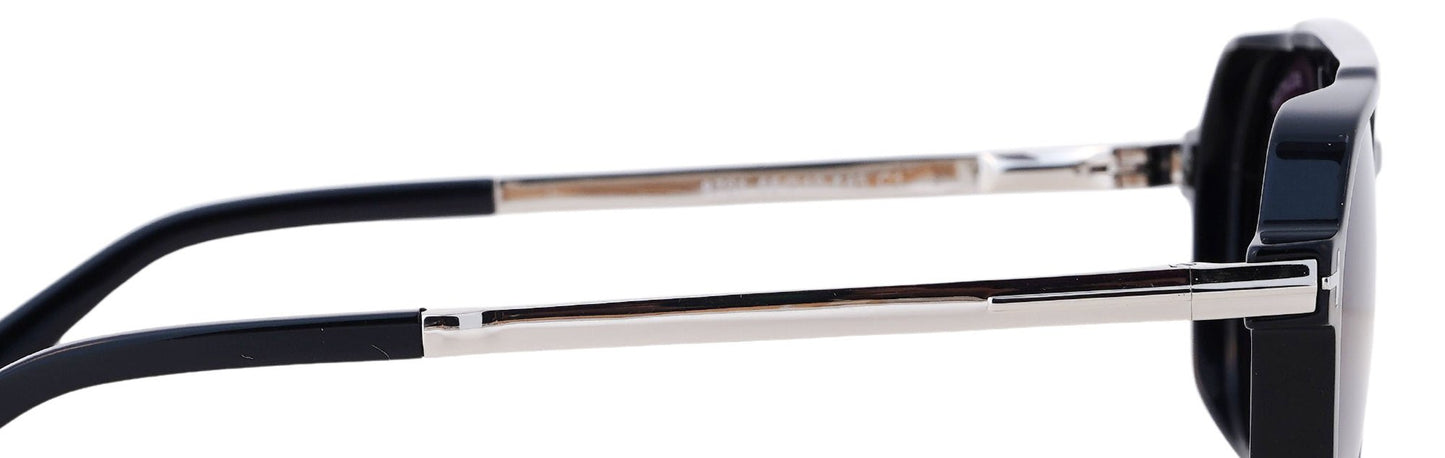 ST8701-C1-Handmade Bio Acetate-Phantom Black - glassesbyahana.com