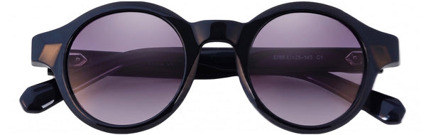 ST8766-C1-Handmade Bio Acetate-Jet Black - glassesbyahana.com