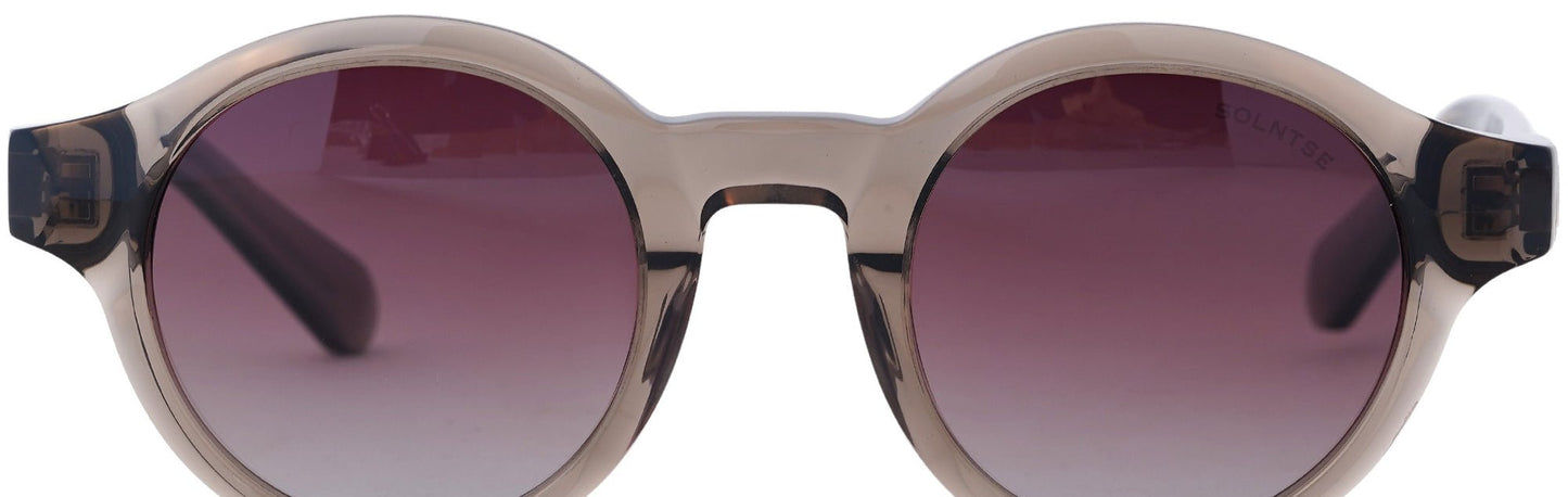 ST8766-C4-Handmade Bio Acetate-Crystal Taupe - glassesbyahana.com