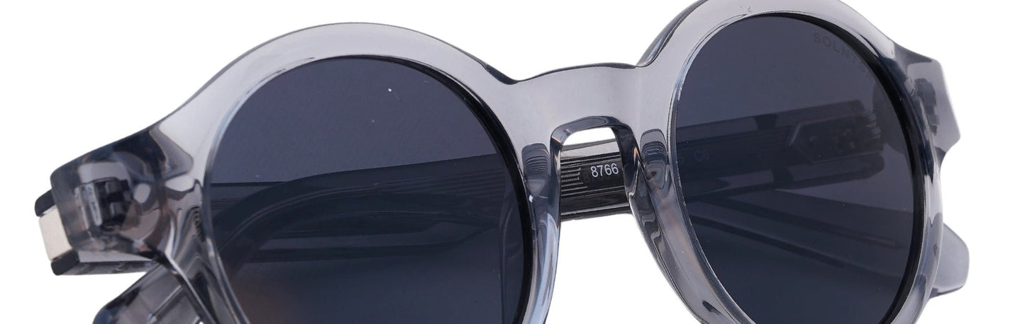 ST8766-C6-Handmade Bio Acetate-Crystal Smoke - glassesbyahana.com