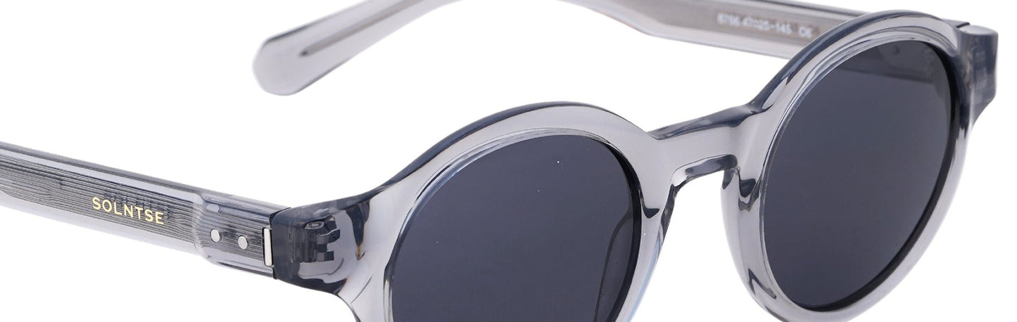 ST8766-C6-Handmade Bio Acetate-Crystal Smoke - glassesbyahana.com