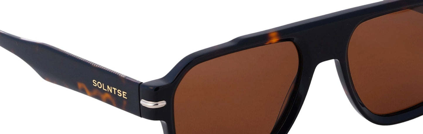 ST8773-C2-Handmade Bio Acetate-Midnight Havana - glassesbyahana.com
