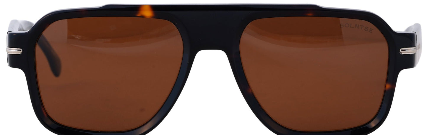 ST8773-C2-Handmade Bio Acetate-Midnight Havana - glassesbyahana.com