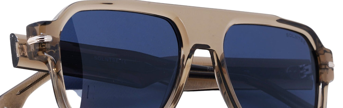 ST8773-C6-Handmade Bio Acetate-Champagne Smoke - glassesbyahana.com