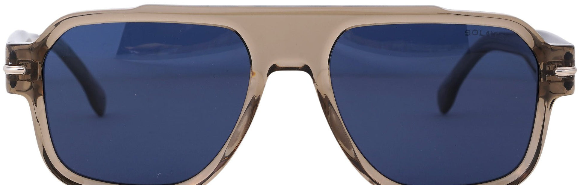 ST8773-C6-Handmade Bio Acetate-Champagne Smoke - glassesbyahana.com