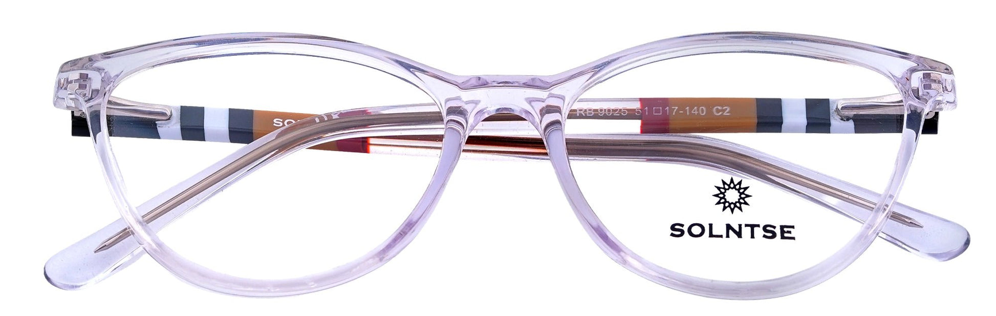 ST9025-C2-Handmade Mix Material-Crystal Clear - glassesbyahana.com