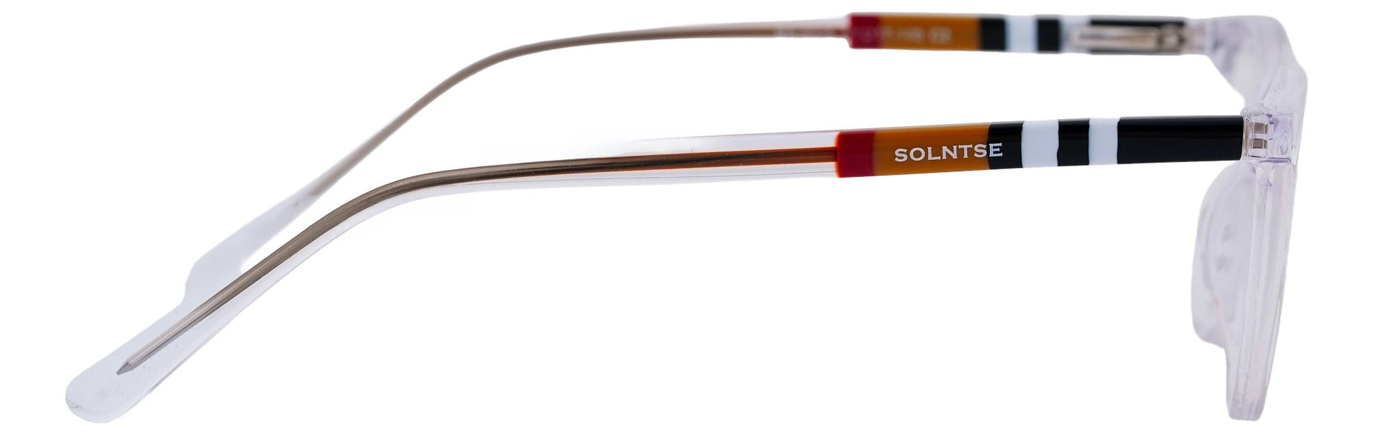 ST9025-C2-Handmade Mix Material-Crystal Clear - glassesbyahana.com