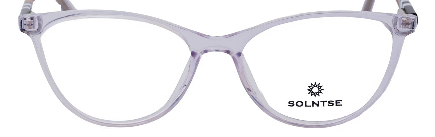 ST9025-C2-Handmade Mix Material-Crystal Clear - glassesbyahana.com