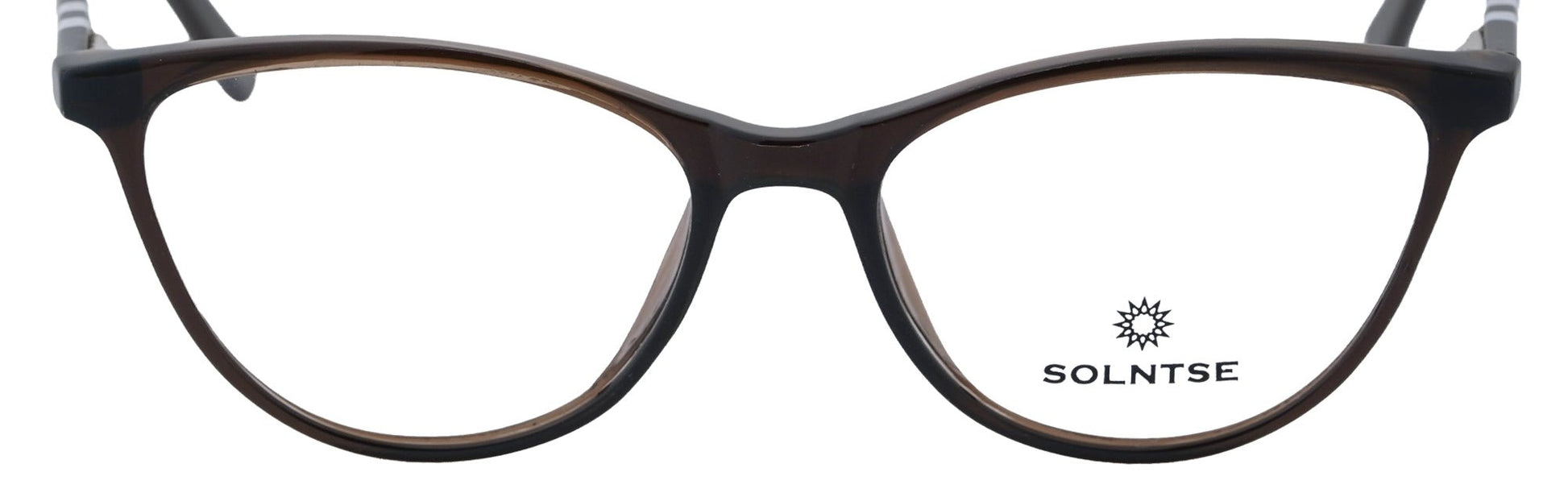 ST9025-C4-Handmade Mix Material-Havana Brown - glassesbyahana.com