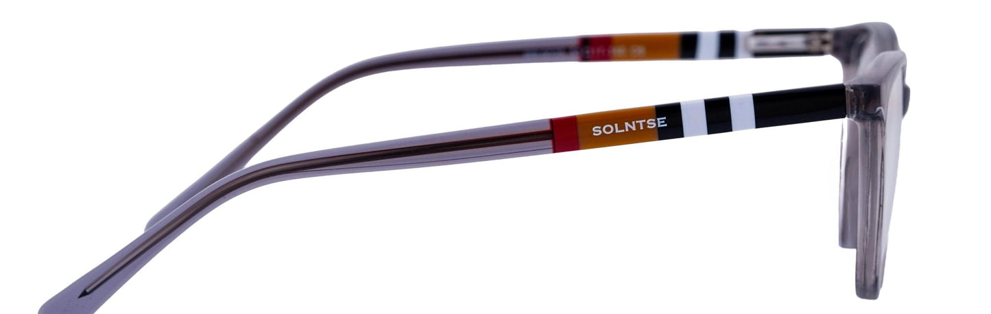 ST9025-C6-Handmade Mix Material-Crystal Grey - glassesbyahana.com
