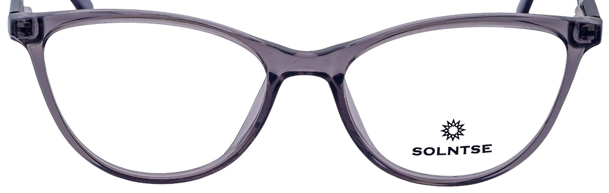 ST9025-C6-Handmade Mix Material-Crystal Grey - glassesbyahana.com