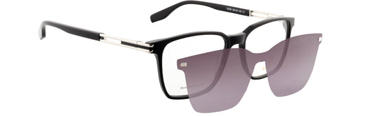 ST9755-C1-Handmade Bio Acetate-Midnight Black - glassesbyahana.com