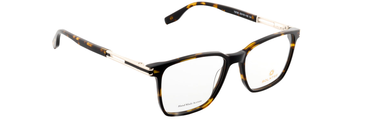 ST9755-C4-Handmade Bio Acetate-Camouflage Yellow - glassesbyahana.com