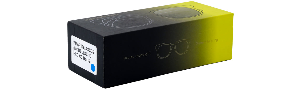 UP10-C2-Smart Audio Glasses-Glacier Blue - glassesbyahana.com