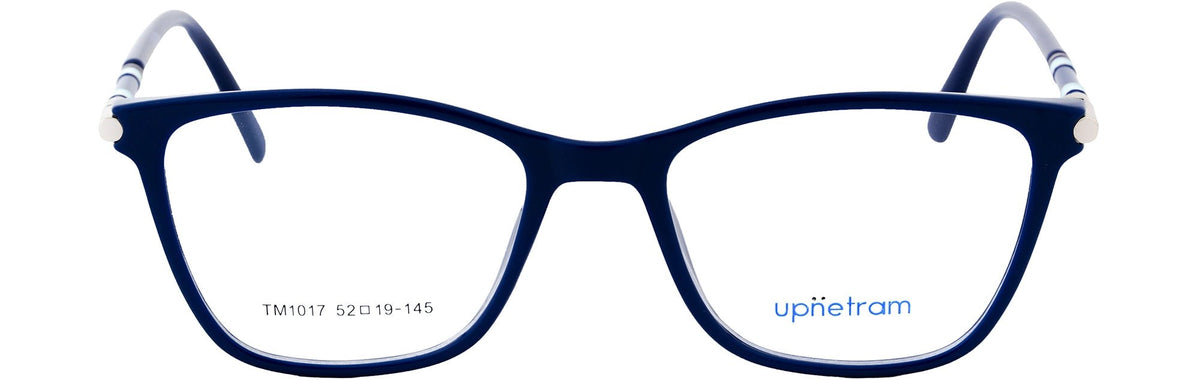 UP1017-C2-Handmade Mix Material-Blue - glassesbyahana.com