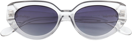 UP11007-C2-Handmade Mix Material-Crystal Clear - glassesbyahana.com