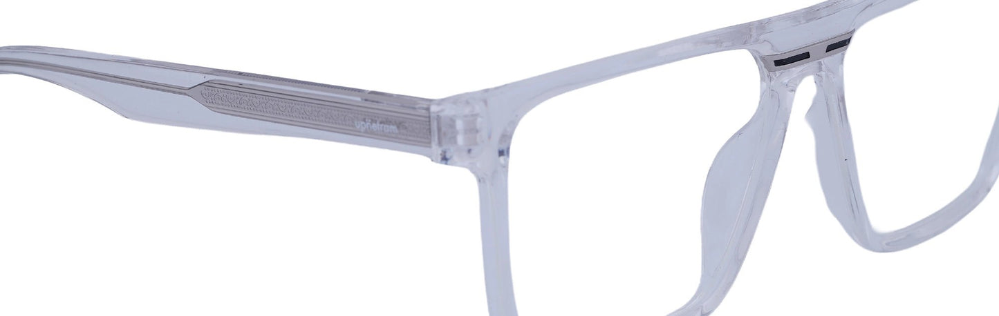 UP1255906-C2-Handmade Mix Material-Crystal Clear - glassesbyahana.com