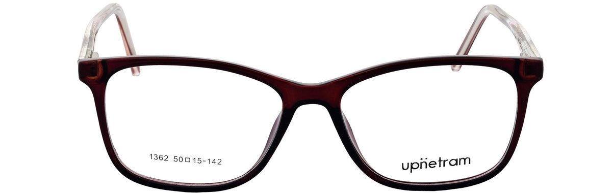 UP1362-C5-Handmade Mix Material-Havana Brown - glassesbyahana.com
