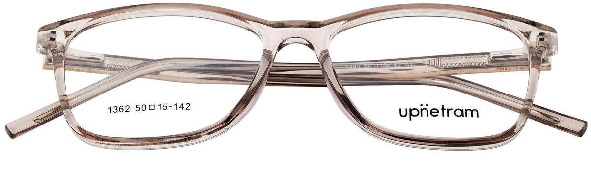 UP1362-C7-Handmade Mix Material-Smokey Grey - glassesbyahana.com