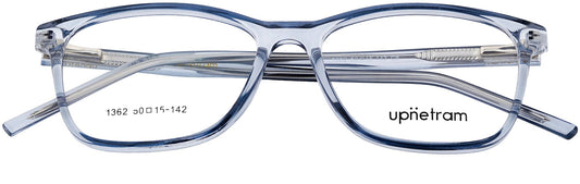 UP1362-C8-Handmade Mix Material-Light Blue - glassesbyahana.com