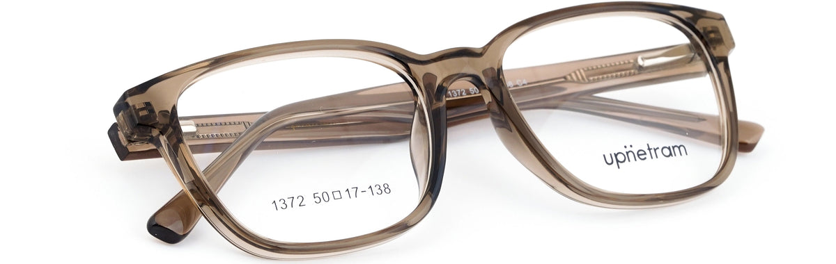 UP1372-C4-Handmade Mix Material- Havana Brown - glassesbyahana.com