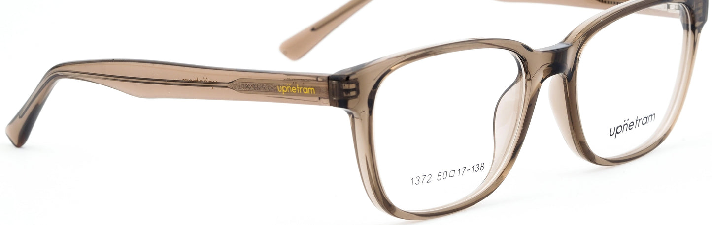 UP1372-C4-Handmade Mix Material- Havana Brown - glassesbyahana.com