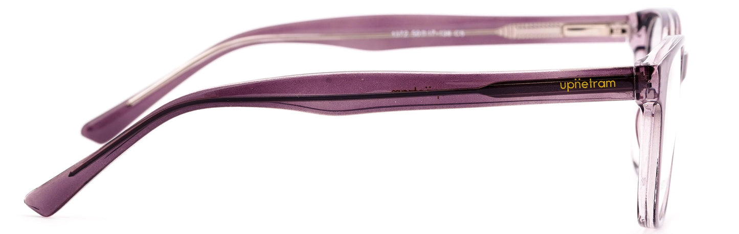UP1372-C5-Handmade Mix Material-Amethyst Plum - glassesbyahana.com