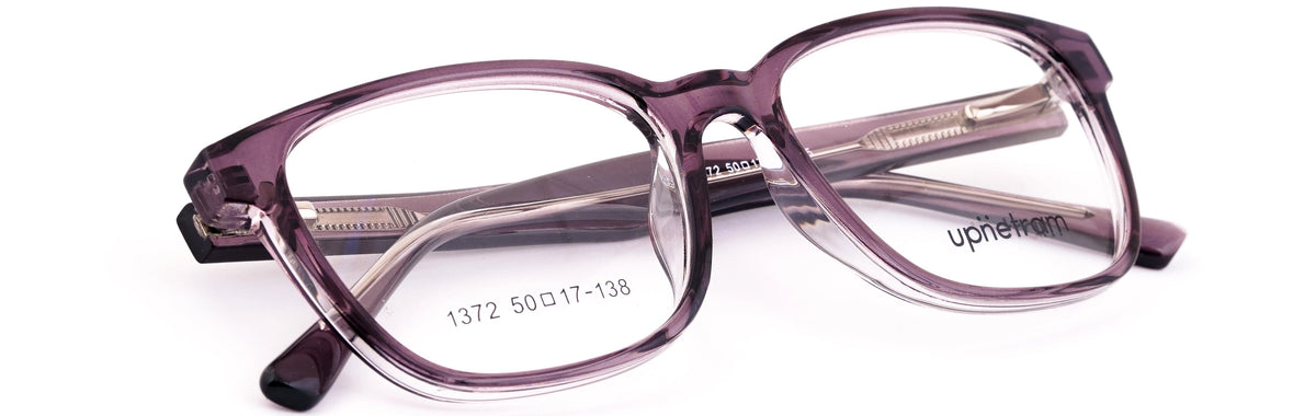UP1372-C5-Handmade Mix Material-Amethyst Plum - glassesbyahana.com