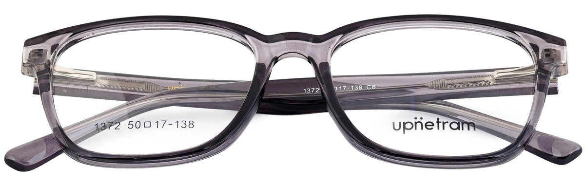 UP1372-C6-Handmade Mix Material-Slate Grey - glassesbyahana.com