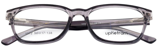 UP1372-C6-Handmade Mix Material-Slate Grey - glassesbyahana.com