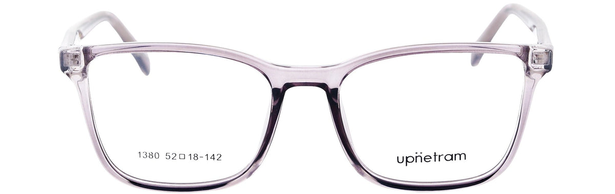 UP1380-C3-Handmade Mix Material-Crystal Grey - glassesbyahana.com