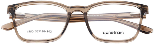 UP1380-C4-Handmade Mix Material-Crystal Brown - glassesbyahana.com