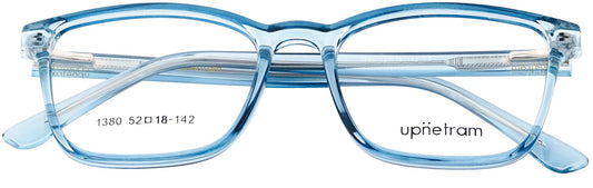 UP1380-C6-Handmade Mix Material-Crystal Blue - glassesbyahana.com
