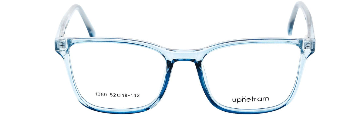 UP1380-C6-Handmade Mix Material-Crystal Blue - glassesbyahana.com