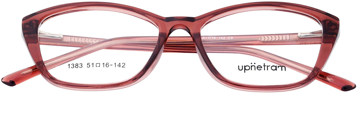 UP1383-C5-Handmade Mix Material-Crystal Pink - glassesbyahana.com